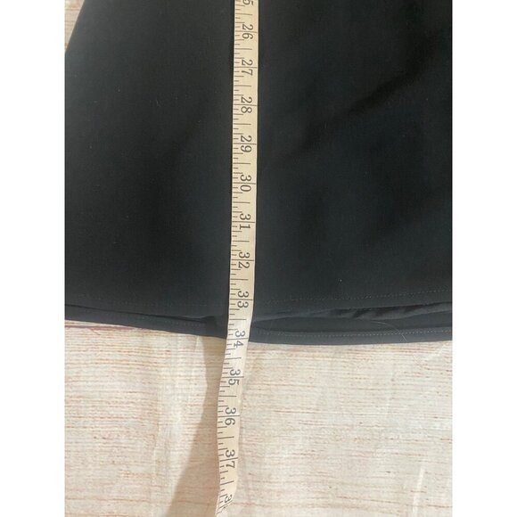 Ann Taylor Women's Black 100% Silk Sleeveless Classic Black Dress - 6 - Picture 6 of 15